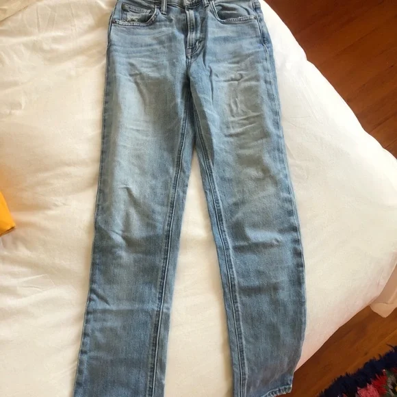 Vince High Rise Straight Leg Women’s Jeans Size 25 - Picture 2 of 5